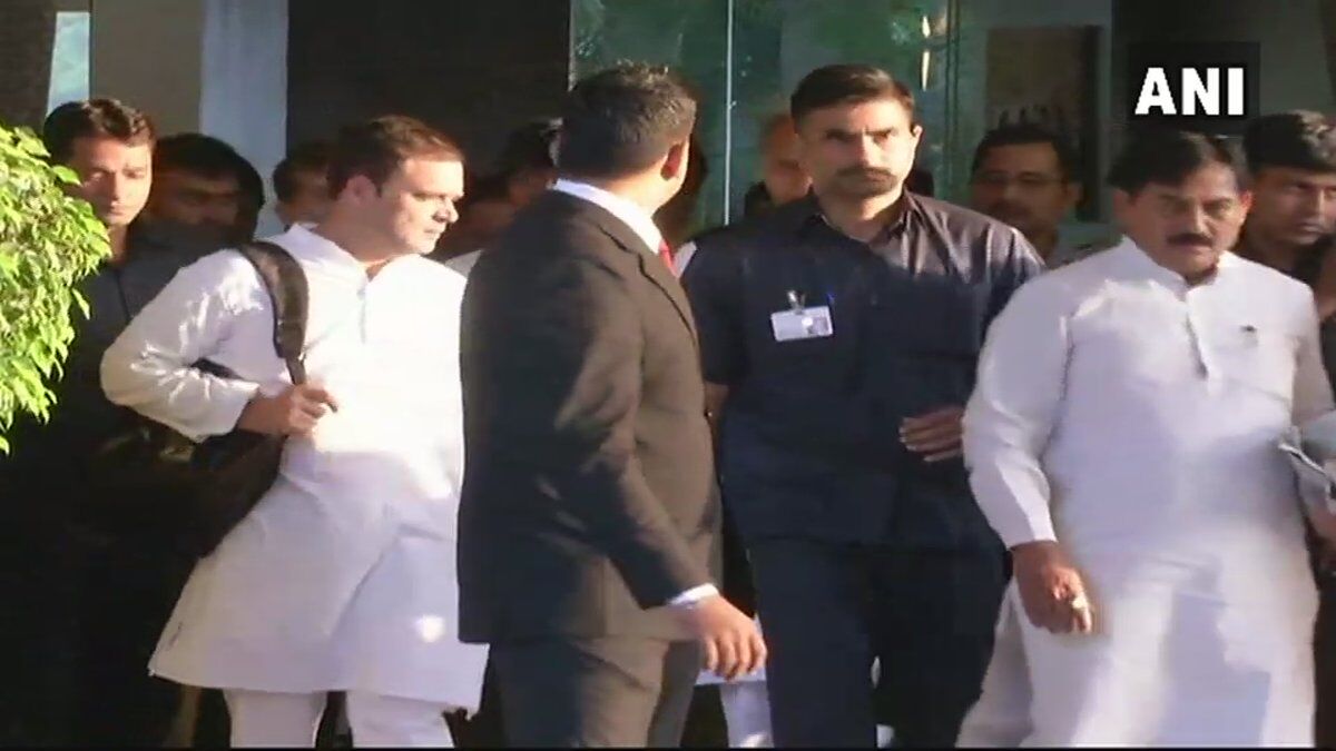 #NTPCExplosion : सूरत से रायबरेली के लिए रवाना हुए राहुल, पीड़ितों से मिलेंगे