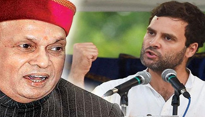 हिमाचल चुनाव: धूमल ने चुनाव से पहले राहुल गांधी को भेजा नोटिस, क्रिकेट से जुड़ा है मामला