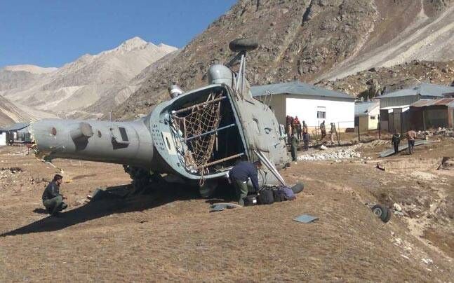 अरुणाचल प्रदेश में बड़ा हादसा, वायुसेना का हेलीकाप्टर क्रेश, पांच की मौत एक घायल