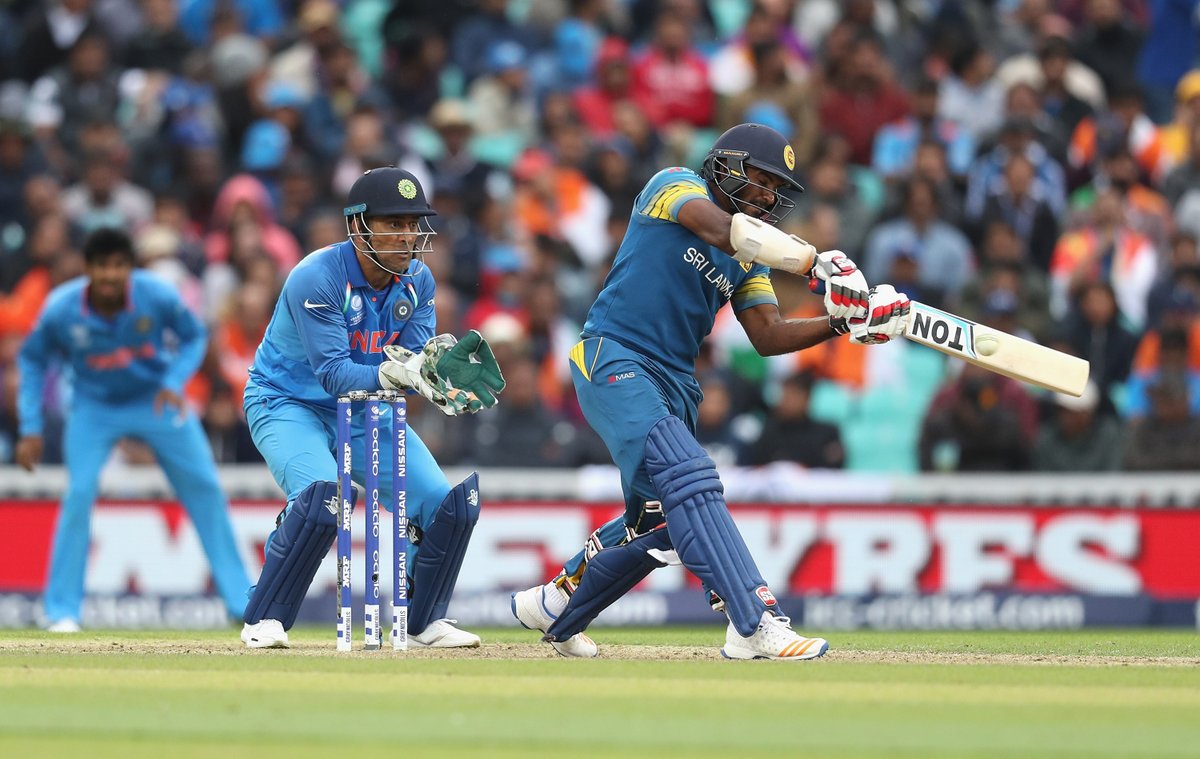 चैंपियंस ट्रॉफी INDvSL : श्रीलंका ने भारत को 7 विकेट से हराया