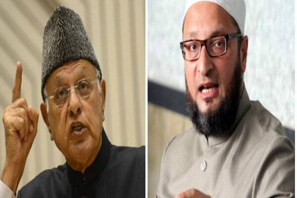 फारुख अब्दुल्ला ने पत्थरबाजों का किया समर्थन, ओवैसी ने किया पलटवार