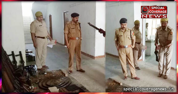 हरदोई : अपर पुलिस अधीक्षक पूर्वी बी सी दुबे ने कासिमपुर थाने का किया निरीक्षण हरदोई : अपर पुलिस अधीक्षक पूर्वी बी सी दुबे ने कासिमपुर थाने का किया निरीक्षण