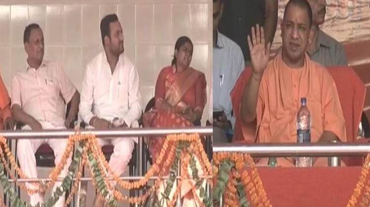 योगी के मंच पर अमनमणि बने चर्चा का विषय, योगी का ऐलान अपराधी प्रदेश छोड़ दें! योगी के मंच पर अमनमणि बने चर्चा का विषय, योगी का ऐलान अपराधी प्रदेश छोड़ दें!