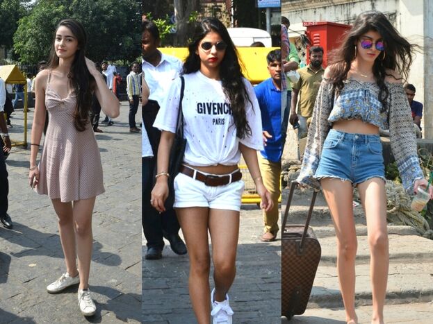 अपनी खास सहेलियों के साथ पापा शाहरुख के जन्मदिन के लिए अलीबाग पहुंची सुहाना अपनी खास सहेलियों के साथ पापा शाहरुख के जन्मदिन के लिए अलीबाग पहुंची सुहाना