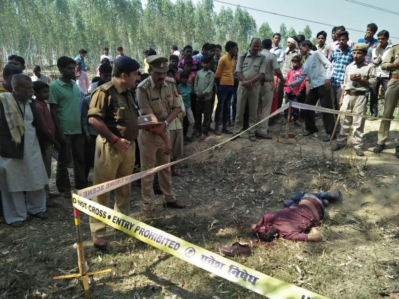 हरदोई: ईंट से कूचकर युवक की हत्या