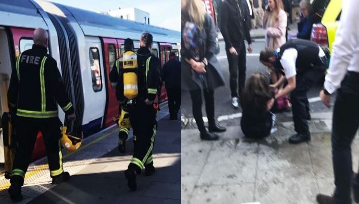 लंदन के अंडरग्राउंड रेलवे स्टेशन पर धमाका, कई घायल