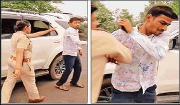 लेडी सिंघम को दबंगई दिखाना पड़ा भारी, 40 लाख लोगों ने देखा यह Video लेडी सिंघम को दबंगई दिखाना पड़ा भारी, 40 लाख लोगों ने देखा यह Video