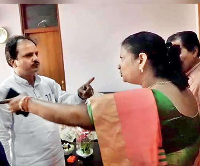 जब BJP विधायक बोलीं बीजेपी सांसद से तेरे बाल ....?  मचा हडकम्प