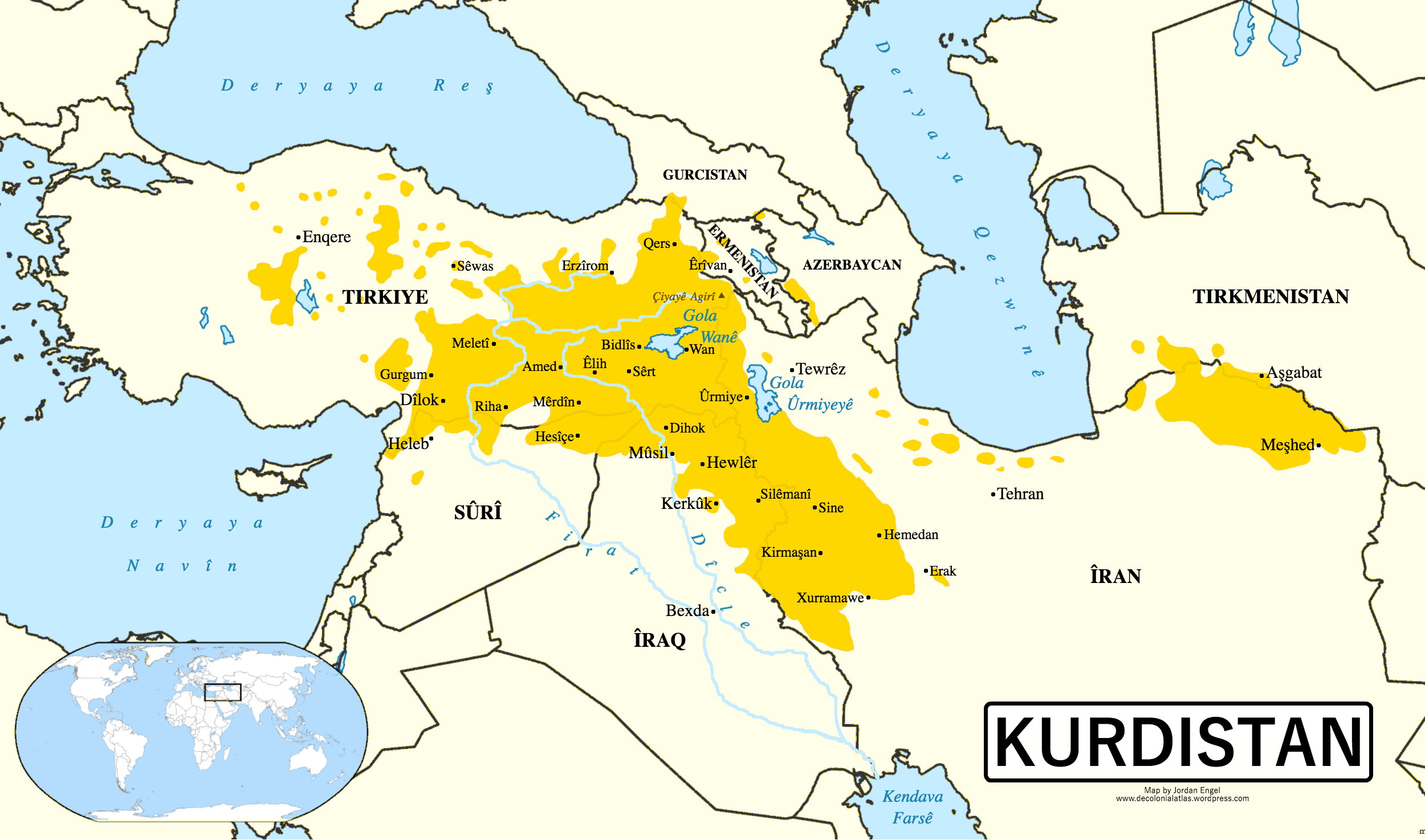 कुर्दिस्तान में बनेगा एक नया इस्राईल