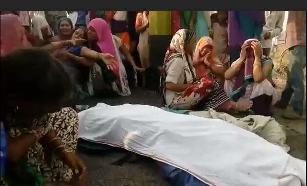 ससुराल जा रहे युवक ने पत्नी और बच्ची के साथ ट्रेन से कटकर की खुदकुशी, मचा इलाके में हडकम्प