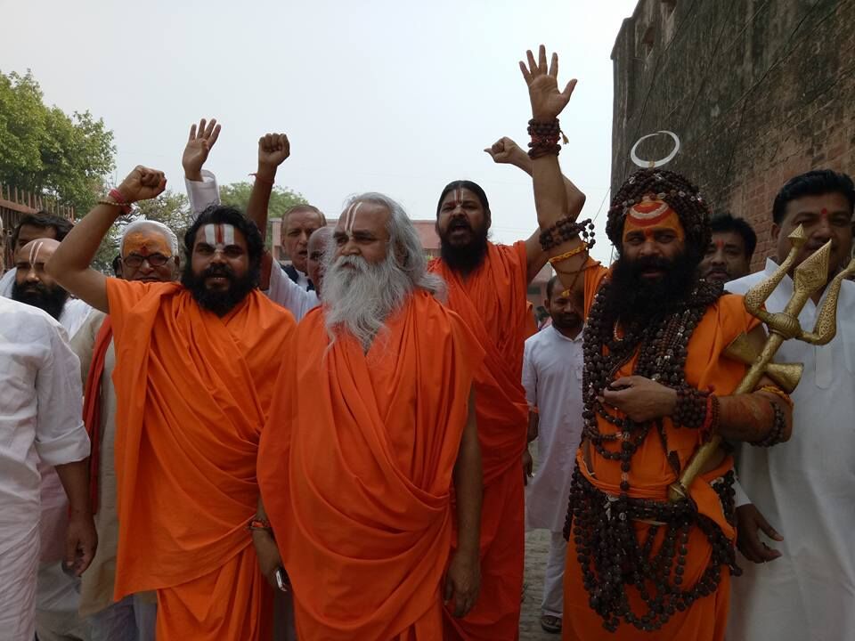 फांसी लगे चाहे कुछ भी हो राम मंदिर बहीं बनायेंगे-बीजेपी पूर्व सांसद वेदांती