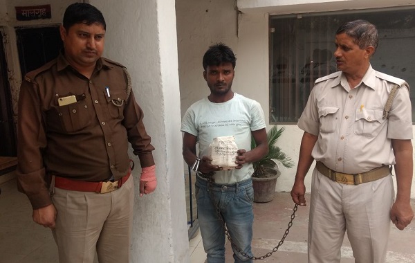 साहिबाबाद पुलिस ने भारी मात्रा में अवैध शराब किए बरामद