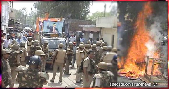 सहारनपुर में फिर भड़की दंगे की आग, दोनों पक्ष आमने-सामने