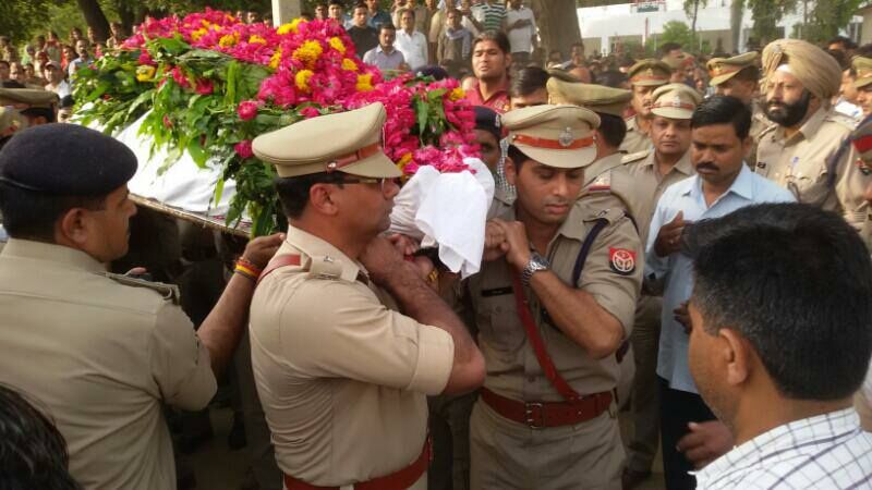 कासगंज का सपूत अजहर इटावा में ड्यूटी के दौरान हुआ घायल, एम्स में हुआ निधन