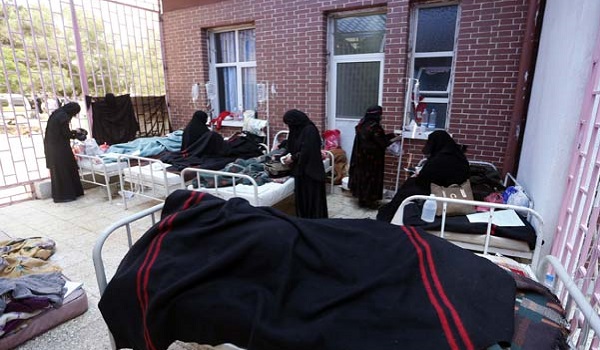 यमन में हैजे से मरने वालों की संख्या हो गयी 2180