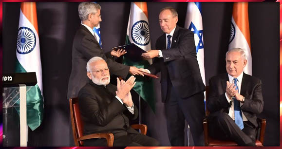 भारत और इजरायल के बीच हुए सात ऐतिहासिक समझौते, नेतन्याहू बोले- हम एक इतिहास बना रहे हैं