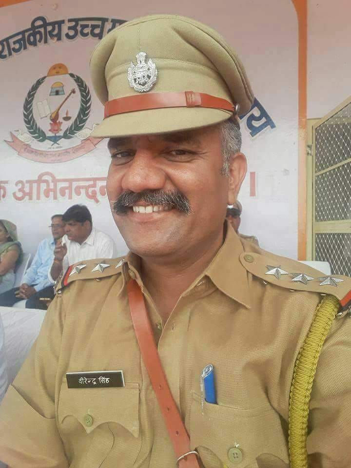 राजस्थान के थाना शाहपुरा एसएचओ वीरेंद्र सिंह ने किया सुसाइड राजस्थान के थाना शाहपुरा एसएचओ वीरेंद्र सिंह ने किया सुसाइड