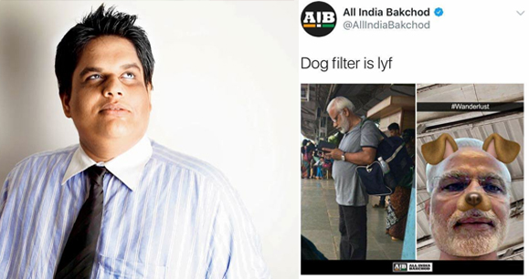 पीएम मोदी की आपत्तिजनक फोटो शेयर करने पर कॉमेडी ग्रुप AIB के तन्मय के खिलाफ FIR दर्ज पीएम मोदी की आपत्तिजनक फोटो शेयर करने पर कॉमेडी ग्रुप AIB के तन्मय के खिलाफ FIR दर्ज