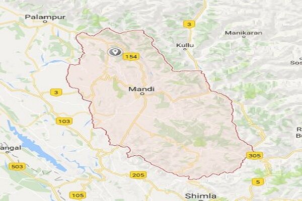 हिमाचल के मंडी जिले में लार्जी बांध में कार गिरने से एक व्यक्ति की मौत
