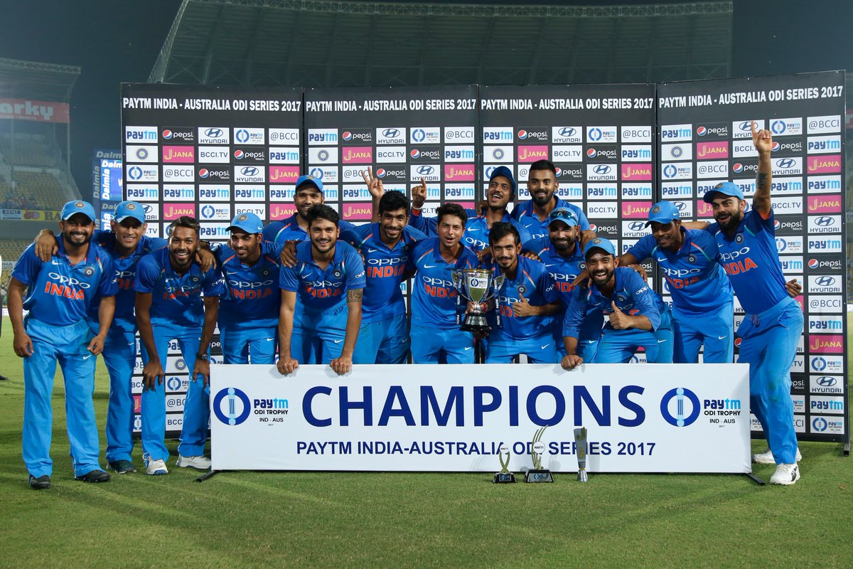 IndvAus : टीम इंडिया ने ऑस्ट्रेलिया को 7 विकेट से हराया, वनडे में फिर बनी नं. 1