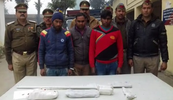 चीतल का शिकार करते 3 युवक गिरफ्तार, हथियार और मांस भी बरामद