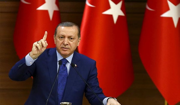 तुर्की राष्ट्रपति ने कहा, दुनिया पांच देशों का अनुसरण करने पर मजबूर नहीं है