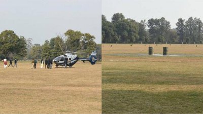 उत्तराखंड: सेना ने नहीं उतरने दिया सीएम का हेलिकॉप्टर, हेलीपैड पर रखे ड्रम!