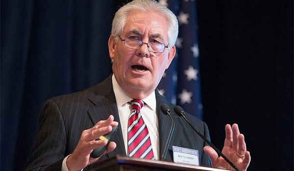 अमेरिकी विदेश मंत्री टिलरसन के इस्तीफे की खबर सिर्फ एक अफवाह