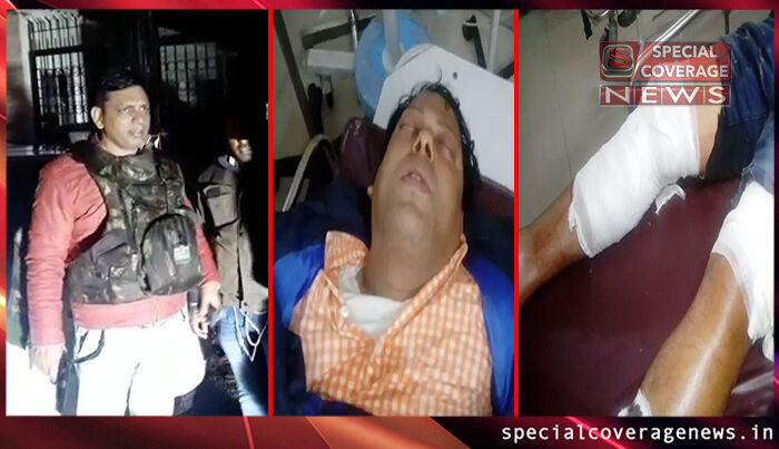 गाज़ियाबाद:  साहिबाबाद इलाके में राम मनोहर लोहिया पार्क के पास बदमाशों से पुलिस की मुठभेड़, 25 हजार का इनामी पकड़ा