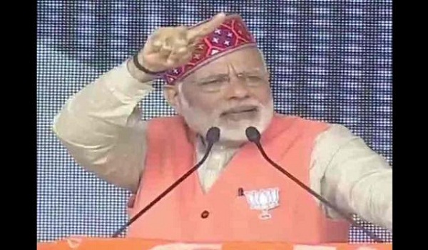 हिमाचल चुनाव: कांग्रेसी दानवों से मुक्त करो ये देवभूमि- पीएम मोदी
