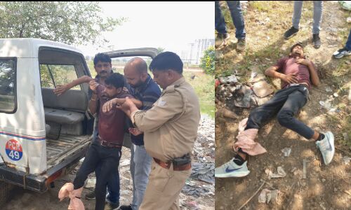 नोएडा में चैन लूटकर भाग रहे लुटेरों से पुलिस की मुठभेड़, गोली लगने बाबरिया गेंग का बदमाश घायल, एसएसपी ने दिया टीम को इनाम