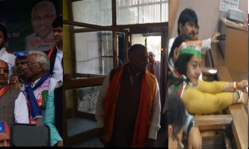 नामांकन के अंतिम दिन गाजियाबाद कलेक्टरेट परिसर में उमड़ा जन सैलाब, तीन बड़ी पार्टियों के उम्मीदवारों ने किया नामांकन नामांकन के अंतिम दिन गाजियाबाद कलेक्टरेट परिसर में उमड़ा जन सैलाब, तीन बड़ी पार्टियों के उम्मीदवारों ने किया नामांकन