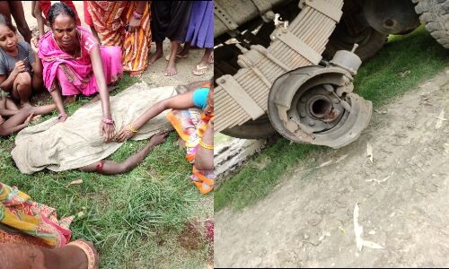 मोतिहारी: चलती ट्रक का पहिया खुला, एक व्यक्ति की दर्दनाक मौत मोतिहारी: चलती ट्रक का पहिया खुला, एक व्यक्ति की दर्दनाक मौत