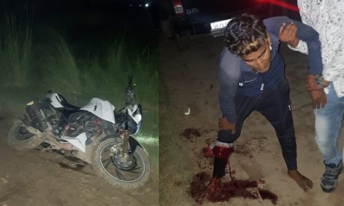 गाजियाबाद में पुलिस से बदमाश की मुठभेड़,  दस हजार रुपये का इनामी वाहन चोर घायल