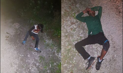 पुलिस और बदमाशों के बीच हुई दो मुठभेड़,  एक दरोगा समेत तीन शातिर बदमाश घायल