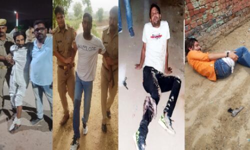 मुठभेड़ की तफ्तीश: बदमाशों की टांग भेदने मेंं नाकाम रही पुलिस की गोली!