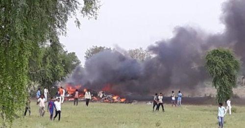 जोधपुर के पास दुर्घटनाग्रस्त हुआ भारतीय वायु सेना का लड़ाकू विमान MiG27 , पायलट सुरक्षित