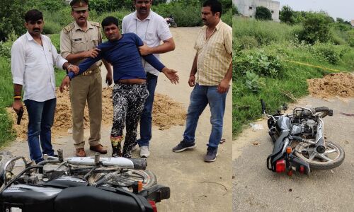 गाजियाबाद में गर्जी एसएसपी सुधीर कुमार की बंदूक, मुठभेड़ में पचास हजार का इनामी घायल