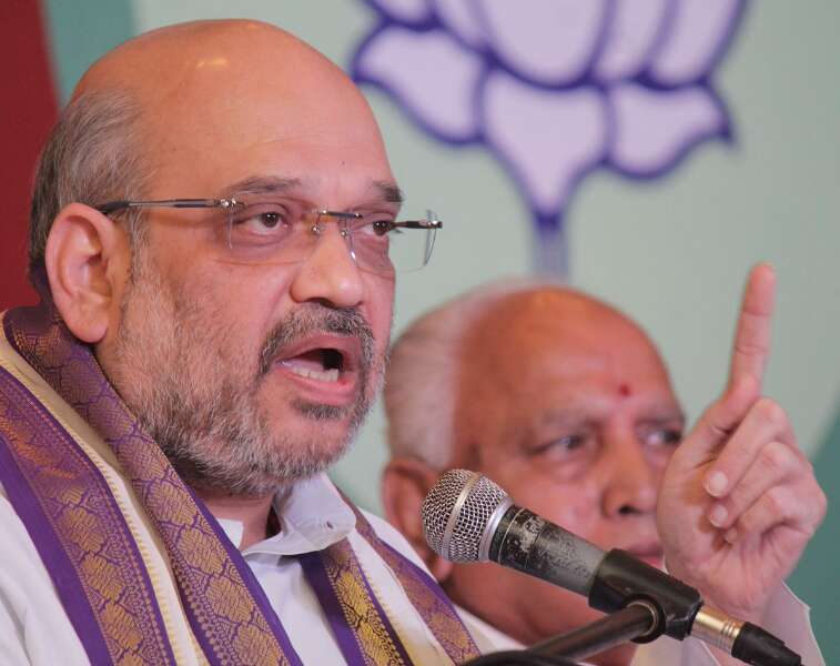 कांग्रेस झूंठ का एटीएम है और बीजेपी विकास का एटीएम - अमित शाह कांग्रेस झूंठ का एटीएम है और बीजेपी विकास का एटीएम - अमित शाह