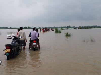 बाढ़ से कटियारी हुई जलमग्न, देखिये तस्वीरें बाढ़ से कटियारी हुई जलमग्न, देखिये तस्वीरें