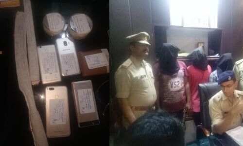 गाजियाबाद: पत्रकार मुदित गौर से हुई लूट का खुलासा, लूट में शामिल 3 शातिर लुटेरों से लूट की 2 चेन व 4 मोबाइल बरामद गाजियाबाद: पत्रकार मुदित गौर से हुई लूट का खुलासा, लूट में शामिल 3 शातिर लुटेरों से लूट की 2 चेन व 4 मोबाइल बरामद