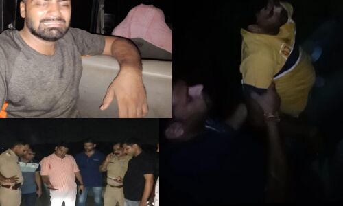 नोएडा में पुलिस की बदमाशों से मुठभेड़, दो लुटेरों को लगी गोली