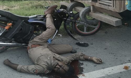 पुलिस के लिए यह सप्ताह बना काल, दरोगा संजय कुमार की सडक हादसे में दर्दनाक मौत पुलिस के लिए यह सप्ताह बना काल, दरोगा संजय कुमार की सडक हादसे में दर्दनाक मौत