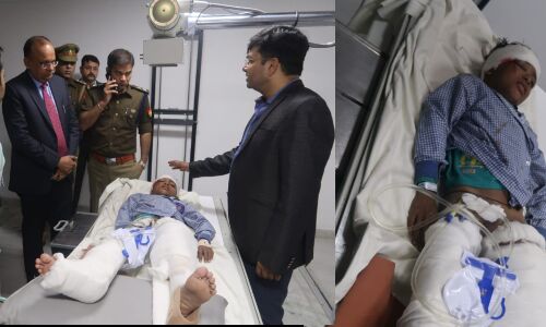 नोएडा में बड़ा हादसा, स्कूल की दीवार गिरी, दो बच्चों की मौत, मलवे में कई बच्चों के दबे होने की आशंका नोएडा में बड़ा हादसा, स्कूल की दीवार गिरी, दो बच्चों की मौत, मलवे में कई बच्चों के दबे होने की आशंका