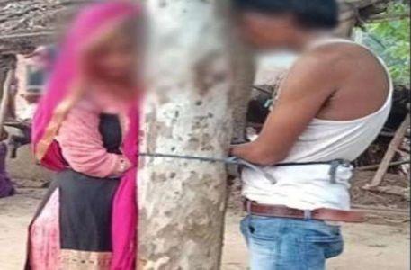 बहराइच में मामा संग भाजी को पेड़ से बांधकर पीटा, चार आरोपी गिरफ्तार बहराइच में मामा संग भाजी को पेड़ से बांधकर पीटा, चार आरोपी गिरफ्तार