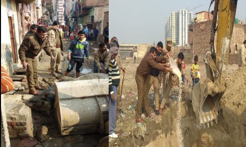 नोएडा : बहलोलपुर चौकी प्रभारी का सराहनीय कार्य, मृत नंदी का कराया हिन्दू रीति रिवाज से अंतिम संस्कार