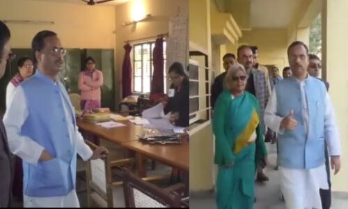 ग़ाज़ियाबाद : उप मुख्यमंत्री दिनेश शर्मा ने राजकीय इंटर कॉलेज का किया औचक निरक्षण ग़ाज़ियाबाद : उप मुख्यमंत्री दिनेश शर्मा ने राजकीय इंटर कॉलेज का किया औचक निरक्षण