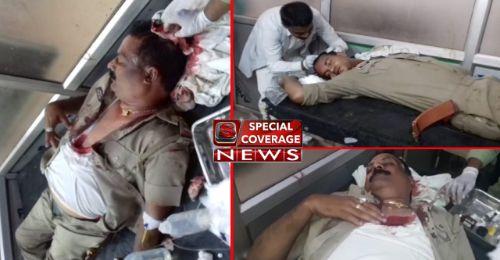 गाँव में पहुंची पुलिस तो दबंगों नै लाठी - डंडे से किया हमला, दरोगा समेत कई सिपाहियों के फोड़े सर