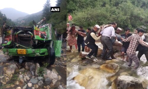 हिमाचल प्रदेश में बड़ा हादसा, कुल्लू में खाई में गिरी बस, 20 की मौत कई घायल