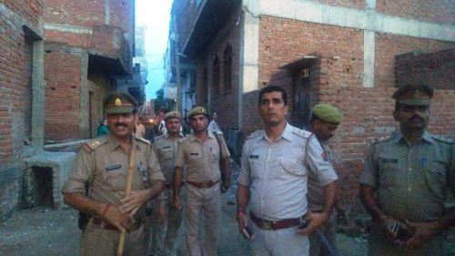 गाजियाबाद : कनावनी गांव में पुलिस की मुस्तैदी के चलते सकुशल मनी बकरीद